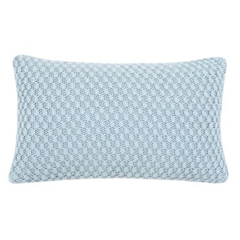 ALMOFADA 30X50 TRICOT ZOE AZUL