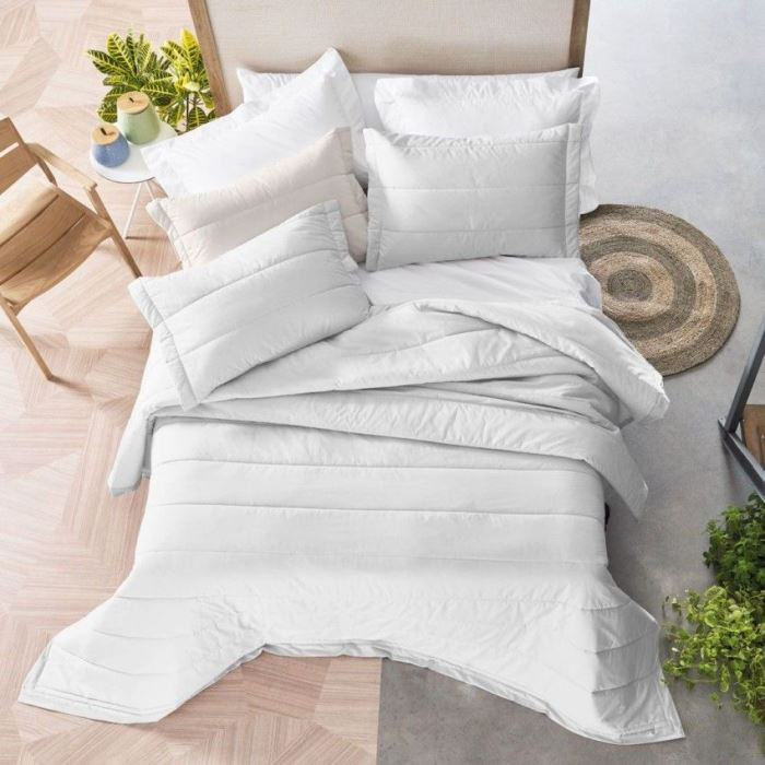 JG LENÇOL CASAL LUX 200 FIOS BRANCO