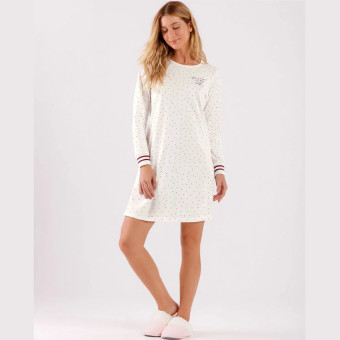 CAMISOLA MALHA COMFORT POÁ E CORAÇÕES