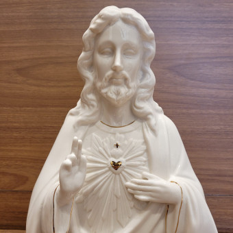 SAGRADO CORACÃO DE JESUS 27X17 PORCELANA
