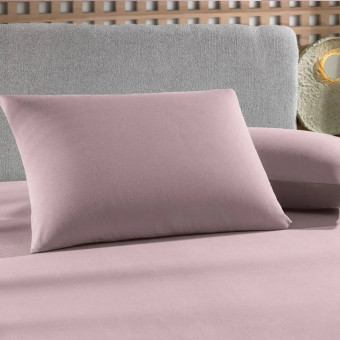 JG FRONHAS 50X70 MALHA FIO PENTEADO ROSE NATURAL