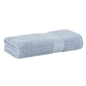 JG TOALHAS FIO PENTEADO CANELADO AZUL