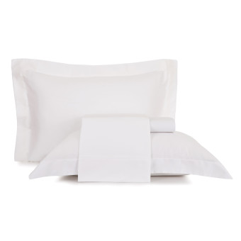 JG LENÇOL CASAL CETIM SUBLIME PONTO AJOUR BRANCO