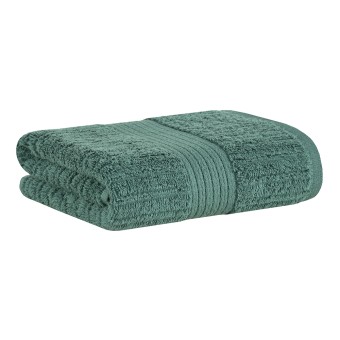 JG TOALHAS GIG FIO PENTEADO CANELADO VERDE FOLHA