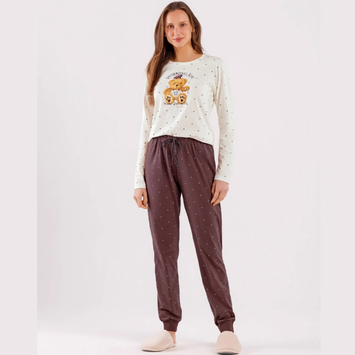 PIJAMA LONGO URSO MORNING JOY