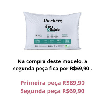 TRAVESSEIRO 50X70 SONO E SAUDE BRANCO