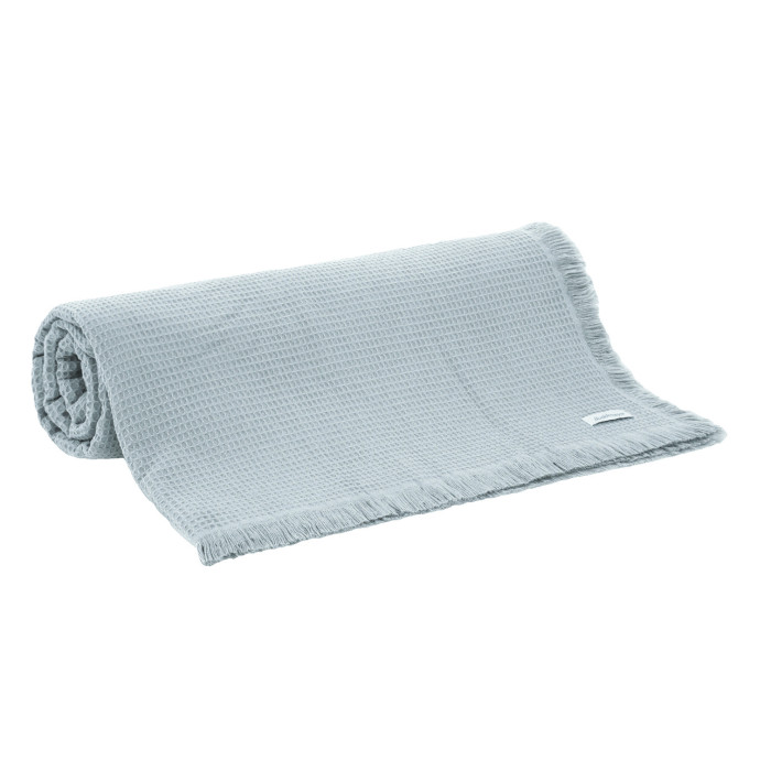 COLCHA KING 220X280 COTONE II C/FRANJA VERDE