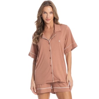 PIJAMA CURTO AMERICANO SAMANTHA FRAPE
