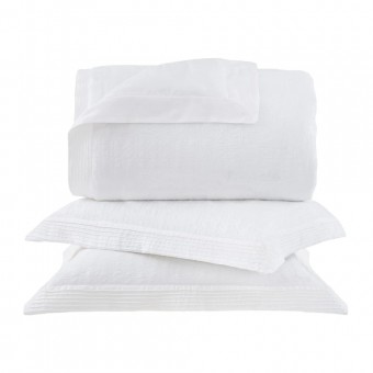 COLCHA KING BUD LUXUS FERRIERI BRANCO
