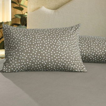 FRONHA 50X70 MALHA FIO PENTEADO BITS CINZA