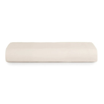 LENÇOL KING LUX 200 FIOS BEGE DELAVE