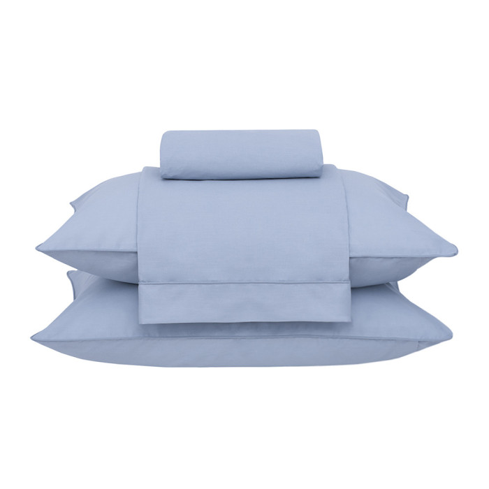 JG LENÇOL KING BASIC PERCALLE AZUL
