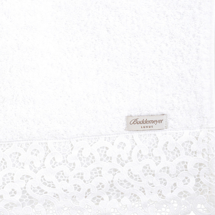 TOALHA LAVABO CAPRI C/RENDA BRANCO