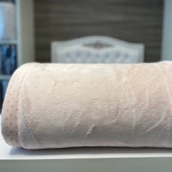 COBERTOR QUEEN 220X240 BLANKET 700 ROSE PARISI