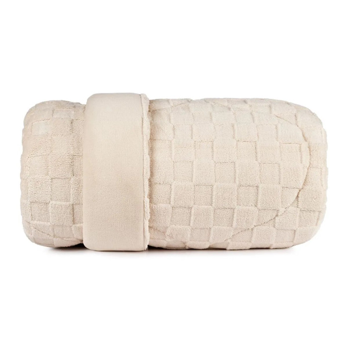 EDREDOM QUEEN BLEND SENSE SNOW PORCELANA