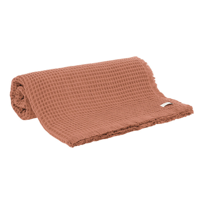 MANTA 150X200 LUXUS PIQUET III LARANJA