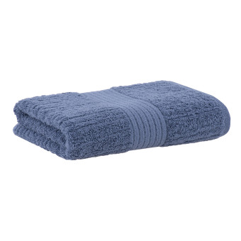 JG TOALHAS GIG FIO PENTEADO CANELADO AZUL CLASSIC
