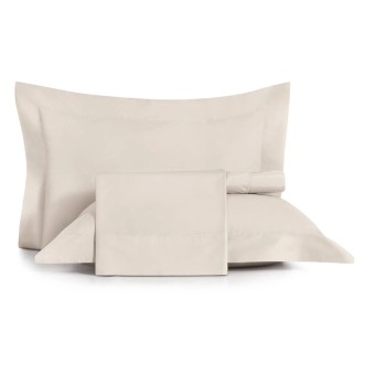 JG LENÇOL KING LUX 200 FIOS BEGE DELAVÊ