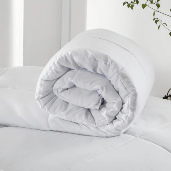 EDREDOM KING TOQUE DE PÉTALAS BRANCO