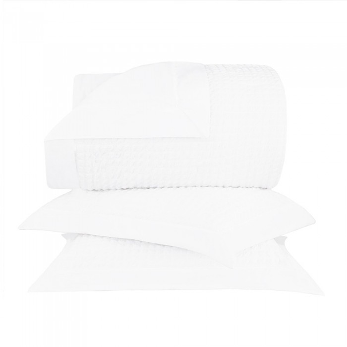 COLCHA KING 310X260 BUD LUXUS MAGNA BRANCO