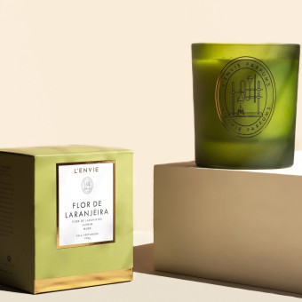 VELA PERFUMADA 210G FLOR DE LARANJEIRA