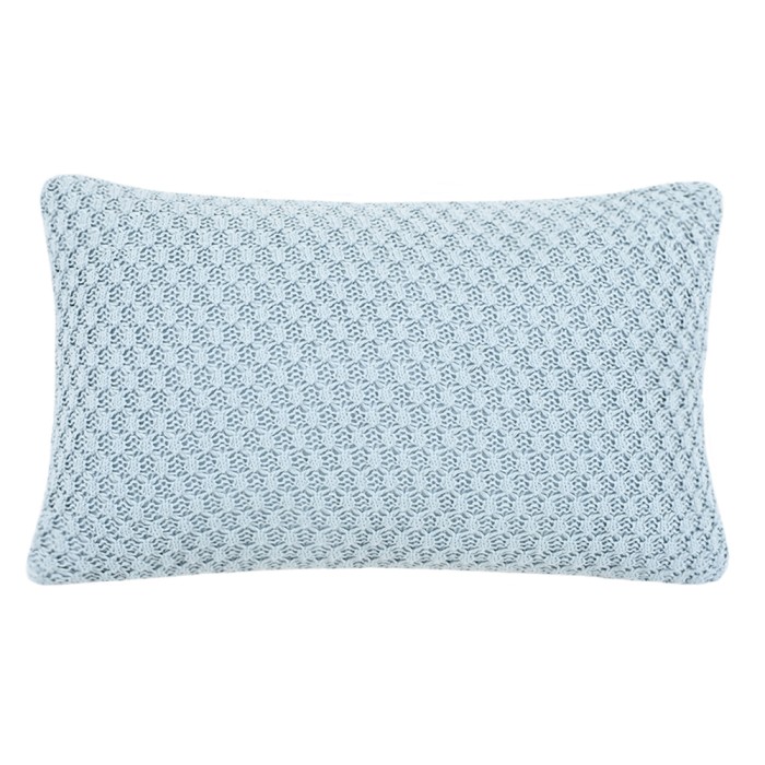 ALMOFADA 30X50 TRICOT ZOE AZUL