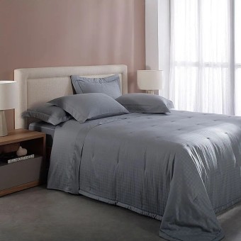 JG LENÇOL KING DAMASK SQUARE VERDE