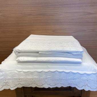 JG LENÇOL QUEEN GRAZIELLA BRANCO