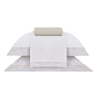 JG LENÇOL CASAL BUD VISION OTTO BEGE