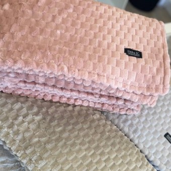 COBERTOR KING 260X240 BLANKET ZURICH ROSE