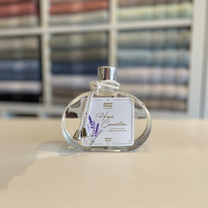 DIFUSOR 300ML HOME CONNECTION CEDRO E LAVANDA