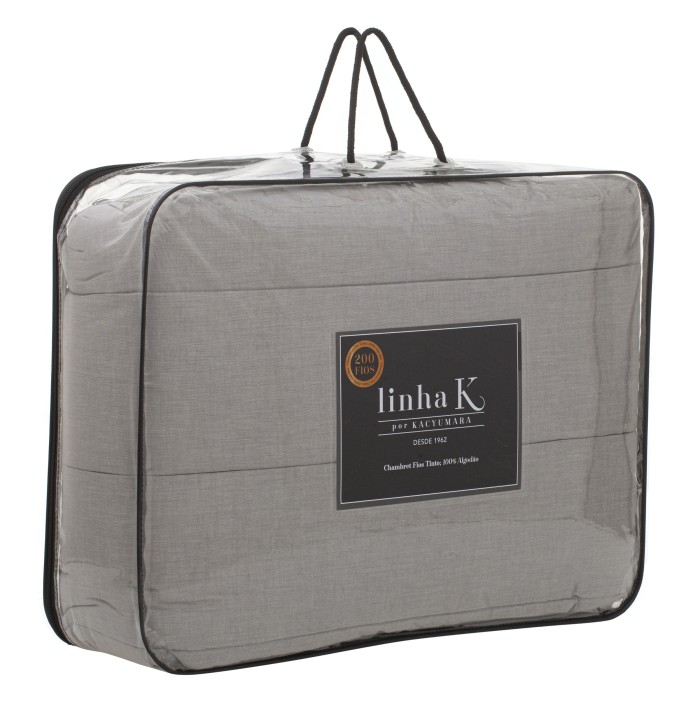 COLCHA KING CHAMBRET FIO TINTO CHUMBO