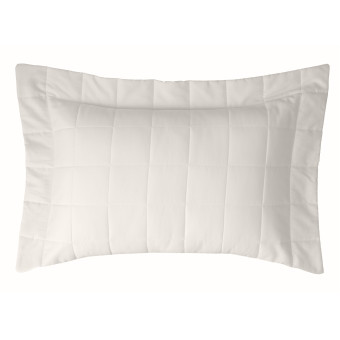 PORTA TRAVESSEIRO 50X90 SQUARE OFF-WHITE