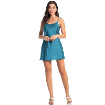 CAMISOLA BEATRIZ AZUL MEDIO