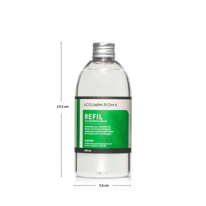 REFIL DIFUSOR DE AROMAS 500ML ALECRIM