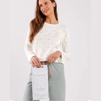 PIJAMA FEMININO MALHA COMFORT MY FAVORITE MOMENTS