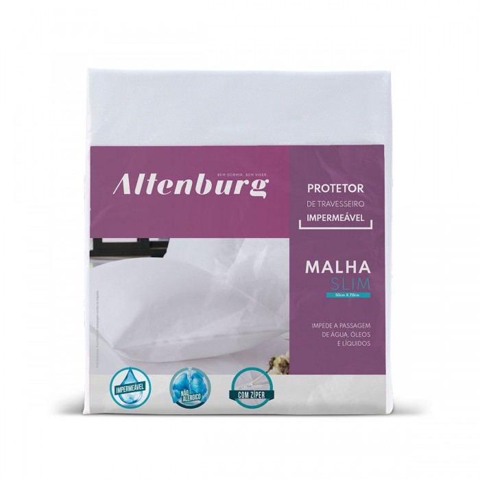 PROTETOR DE TRAVESSEIRO 50X90 MALHA SLIM