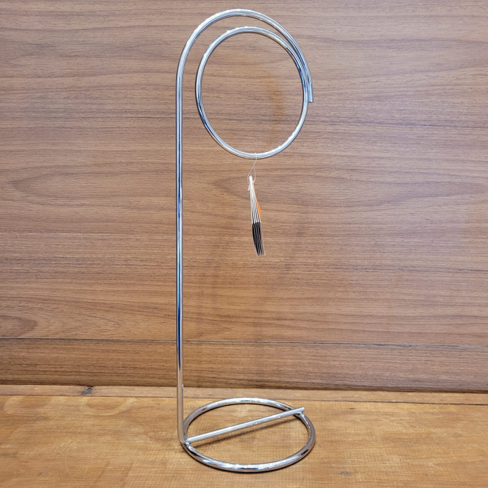 SUPORTE TOALHA ARCO SIMPLES CROMADO
