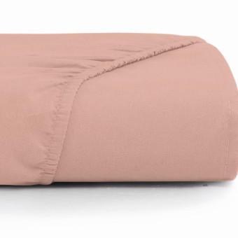 LENÇOL QUEEN TOQUE ACETINADO ROSA LUNAR