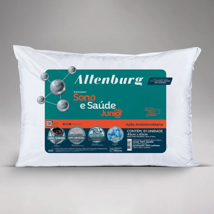 TRAVESSEIRO 45X65 SONO & SAUDE JUNIOR
