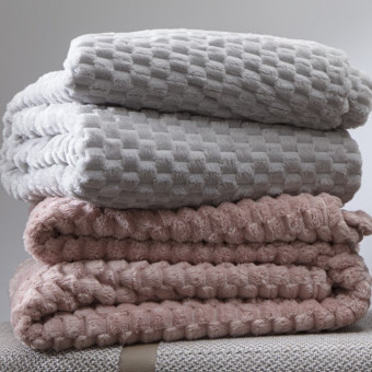 COBERTOR KING 260X240 BLANKET ZURICH ROSE