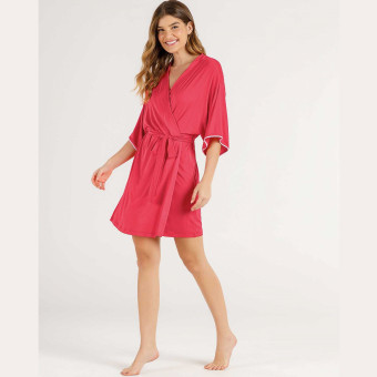 ROBE MANGA 3/4 PINK
