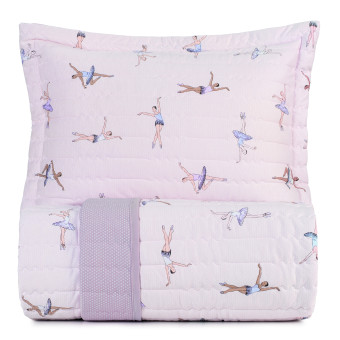 COLCHA SOLTEIRO MUNDO KIDS MALHA DOCE PLIE