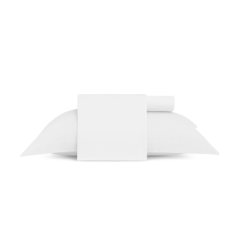 JG LENÇOL SOLTEIRO TOQUE ACETINADO BRANCO