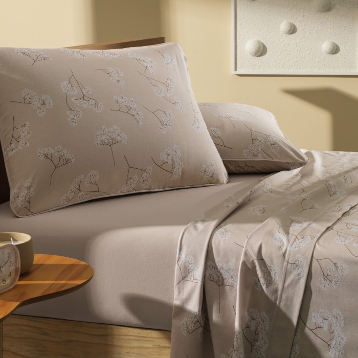 JG LENÇOL CASAL MALHA FIO PENTEADO PAMPA