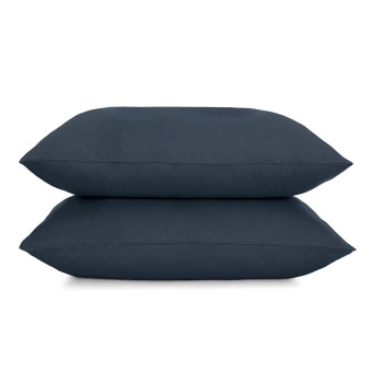 JG FRONHAS 50X70 MALHA FIO PENTEADO AZUL MINIMAL