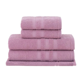 JG TOALHAS 5 PCS VANILLA EXTRA SOFT ROSA