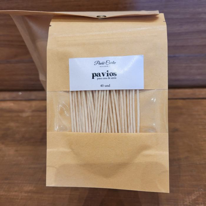 VELA GRANULADO 300G CERA DE AREIA