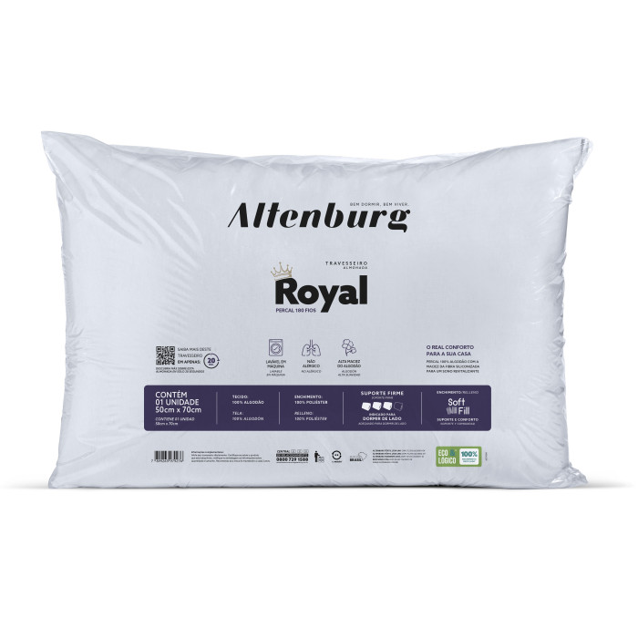 TRAVESSEIRO 50X70 ROYAL