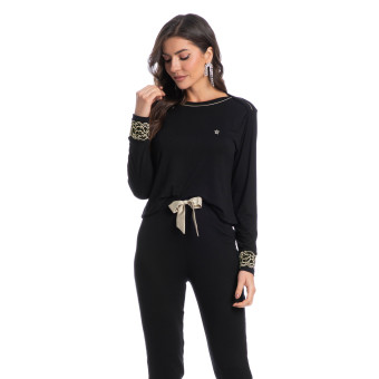 PIJAMA LONGO ALICE PRETO